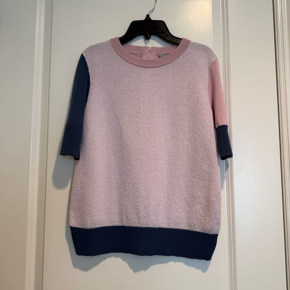COS Color Block Merino Top - Picture 2 of 5